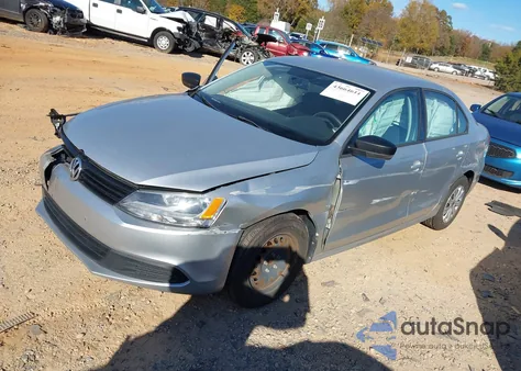 2013 Volkswagen Jetta 2.0L S from USA, damaged, VIN 3VW2K7AJ4DM294327